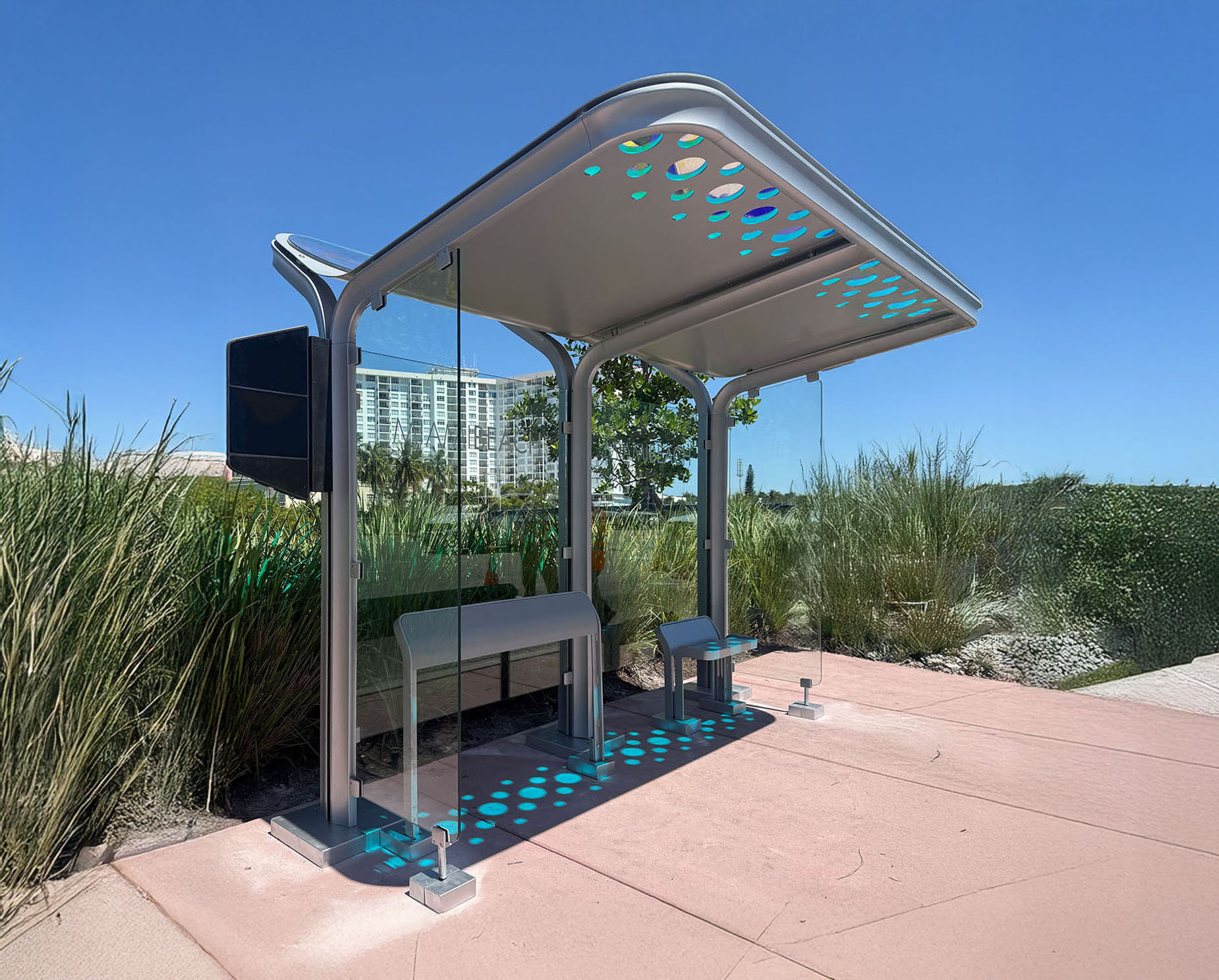 Miami Beach Bus Shelter